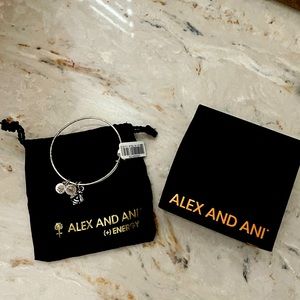 Alex and Ani Bumblebee Charm Bangle